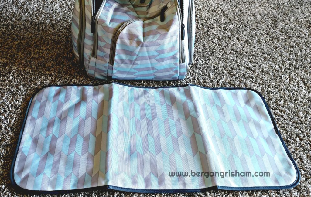 mens diaper bag with changing pad